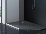 Receveur de douche, sur mesure, largeur 60 à 210 cm X 60 à 100 cm, Garantie 5 ans, résine pleine masse PN24 de couleurs, LIVRAISON OFFERTE